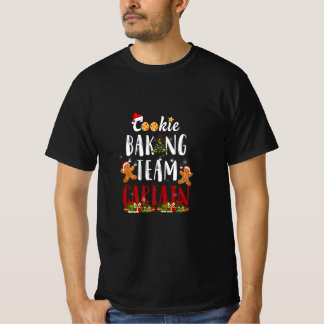 Cookie Baking Team kapten Gingerbröd jul F T Shirt