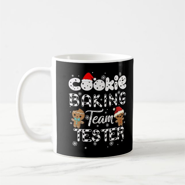 Cookie Baking Team Tester Gingerbröd julklapp Kaffemugg (Vänster)