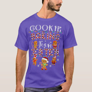 Cookie Baking Team Tester Gingerbröd Red Play Ch T Shirt