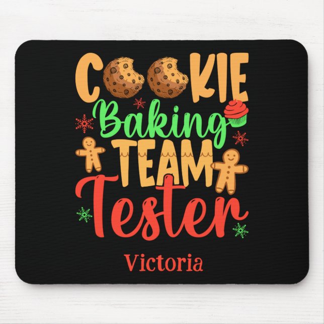 Cookie Baking Team Tester Name Holiday Toddler T S Musmatta (Framsidan)