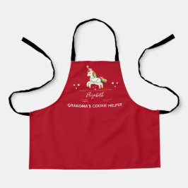 Cookie Baking Unicorn-juljägare