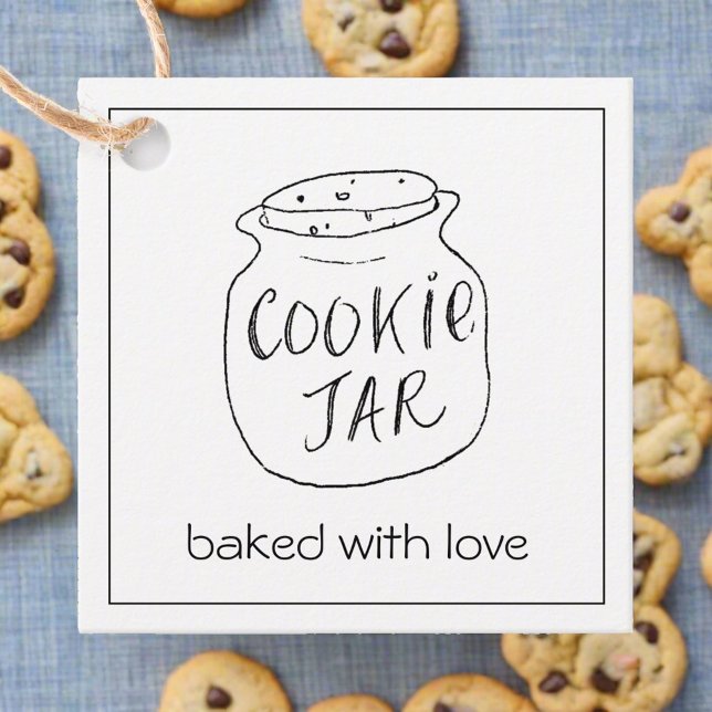 Cookie Burk har bakat med Kärlek Small Business Gåvor Etiketter (Skapare uppladdad)