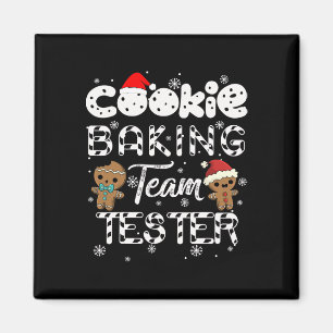 Cookie Byking Team Tester Gingerbröd jul Magnet