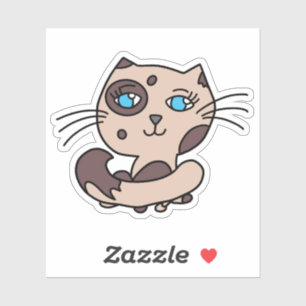Cookie Cat Klistermärken