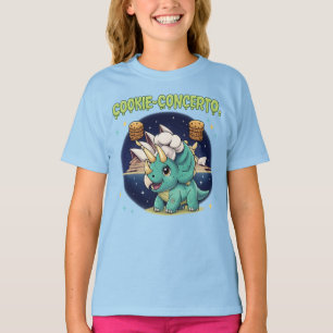 Cookie Concerto Söt Triceratops Kock i Sydney Op T Shirt
