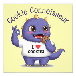 Cookie Connoisseur Fototryck