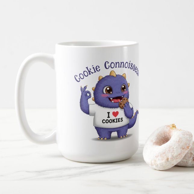 Cookie Connoisseur Kaffemugg (Med munk)
