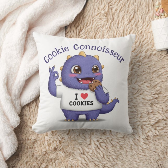 Cookie Connoisseur Kudde (Filt)