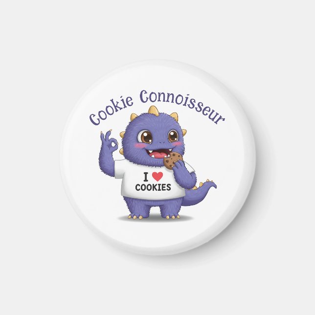 Cookie Connoisseur Magnet (Framsidan)