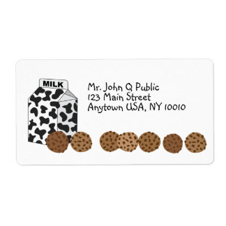 Cookie Cookie Avery-etikett Fraktsedel
