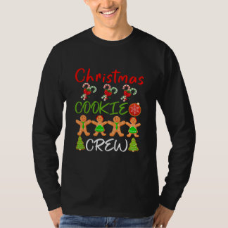 Cookie Crew Baking Team Shirt Gingerbread Cookie T Shirt