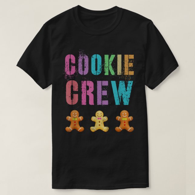 COOKIE CREW Home Bakery Squad Cookie Baking Ginger T Shirt (Design framsida)
