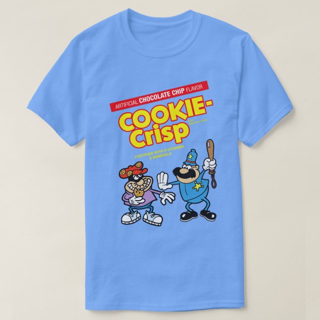 Cookie Crisp Cereal T Shirt (Design framsida)