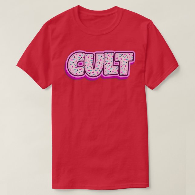 Cookie Cult Baker Cookies Lover Baking Horror Bake T Shirt (Design framsida)