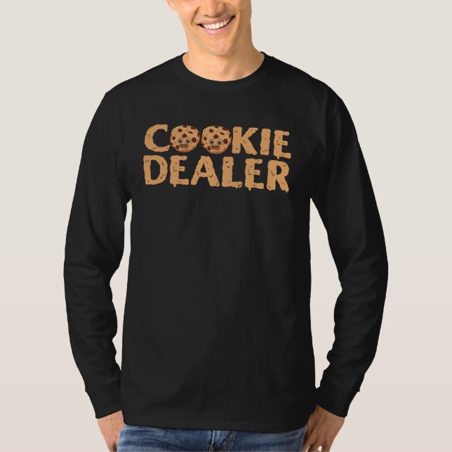 Cookie Dealer  Cookie Baker T Shirt (Framsida)