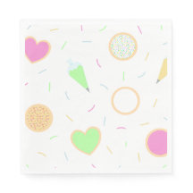 Cookie Decoration of Birthday Lunch Napkin Collect