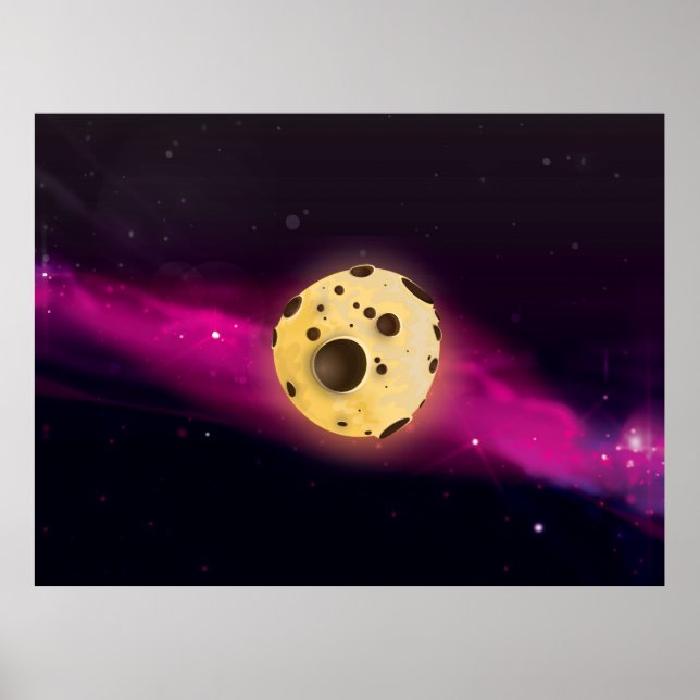Cookie Dough Astroid Poster (Framsidan)