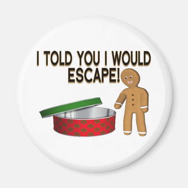 Cookie Escape Magnet (Framsidan)