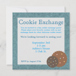 Cookie Exchange-gruppinbjudan Inbjudningar