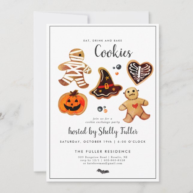Cookie Exchange | Halloween Baking Party (Framsida)