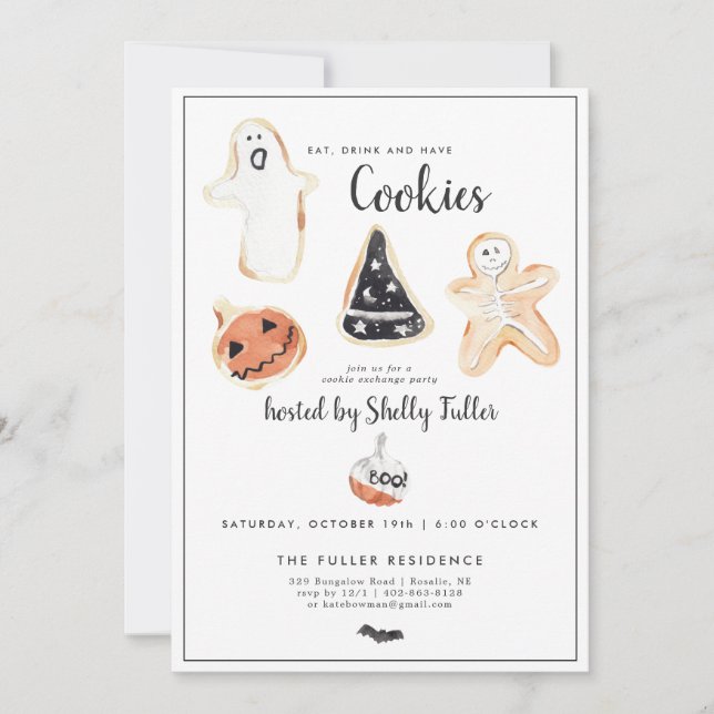 Cookie Exchange | Halloween Baking Party (Framsida)