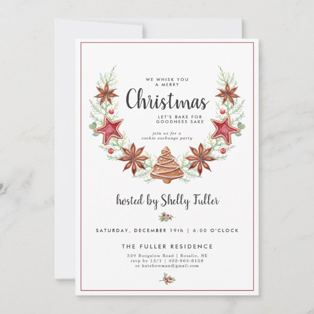 Cookie Exchange | Jul Baking Party (Framsida)