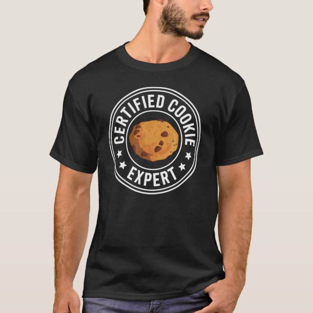 Cookie Expert Cookies T Shirt (Framsida)