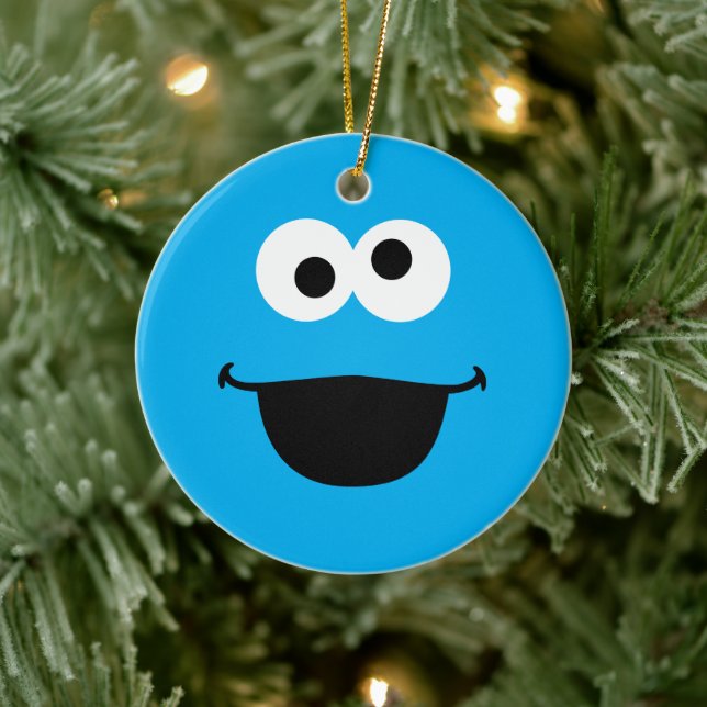 Cookie Face Konsthantverk Julgransprydnad Keramik (Träd)