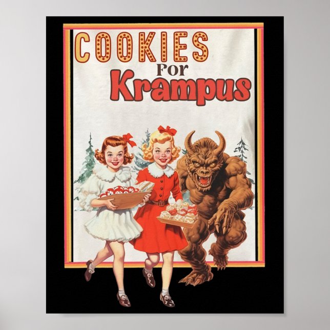 Cookie For Krampus Christmas 1  Poster (Framsidan)