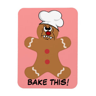 Cookie för skal Pepparkaksgubbe Magnet