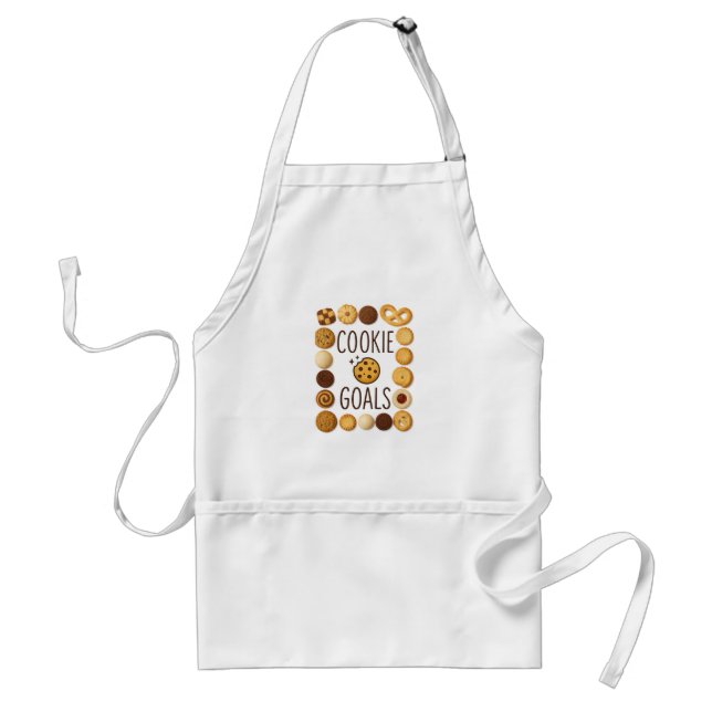Cookie Goals Kitchen Apron Förkläde (Framsidan)