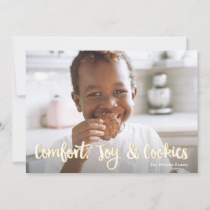Cookie Joy-Helgdag-kort Julkort