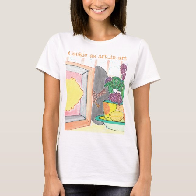Cookie-konst T Shirt (Framsida)