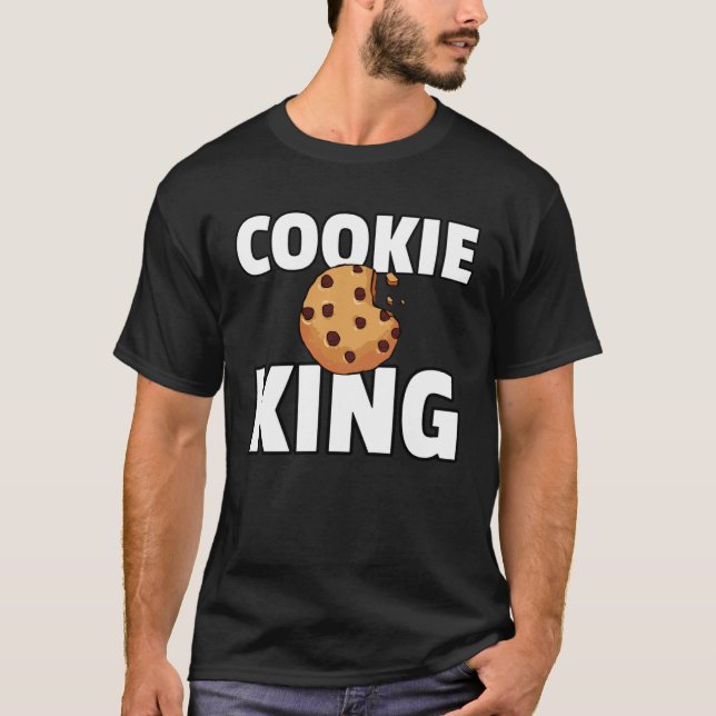 Cookie Kung Chocolate Chip-återförsäljare T Shirt (Framsida)