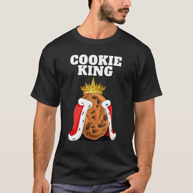 Cookie Kung Manar Cookie Biscuits Cute Cookie T Shirt (Framsida)