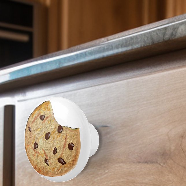 Cookie med en Bita uttagen Knopp (Skapare uppladdad)
