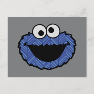 Cookie Monster 80:s baksida Vykort