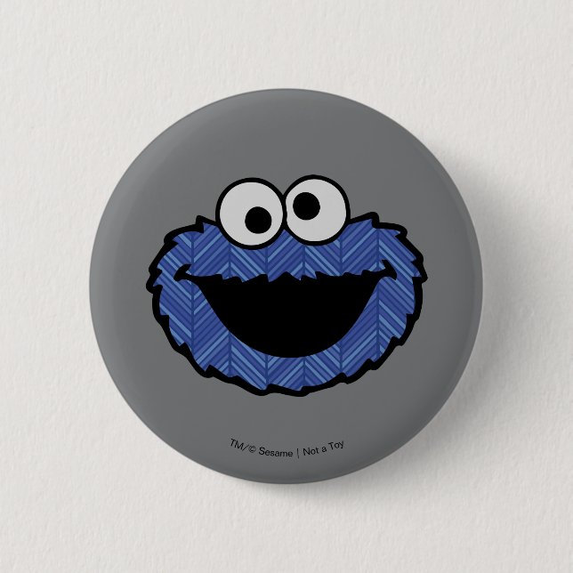 Cookie Monster | 80-tals nostalgi Knapp (Framsida)