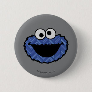 Cookie Monster 80-tals nostalgi Knapp