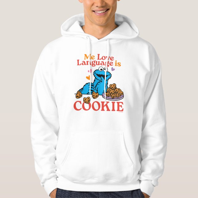 Cookie Monster | Alla hjärtans dagsoffert Hoodie (Framsida)