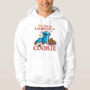 Cookie Monster Alla hjärtans dagsoffert Hoodie