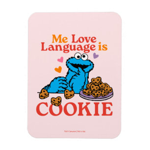Cookie Monster Alla hjärtans dagsoffert Magnet