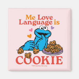 Cookie Monster Alla hjärtans dagsoffert Magnet
