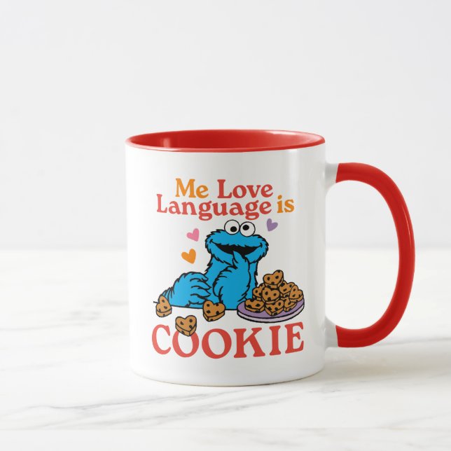 Cookie Monster | Alla hjärtans dagsoffert Mugg (Höger)