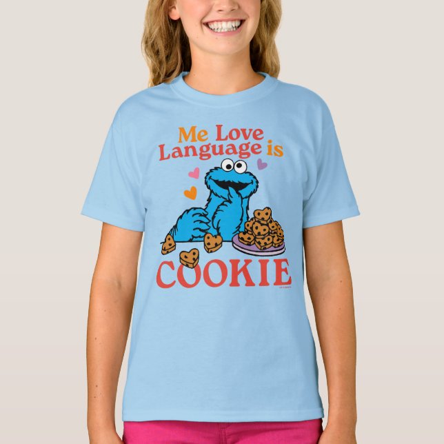 Cookie Monster | Alla hjärtans dagsoffert T Shirt (Framsida)