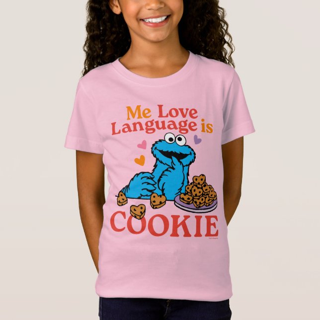 Cookie Monster | Alla hjärtans dagsoffert T Shirt (Framsida)