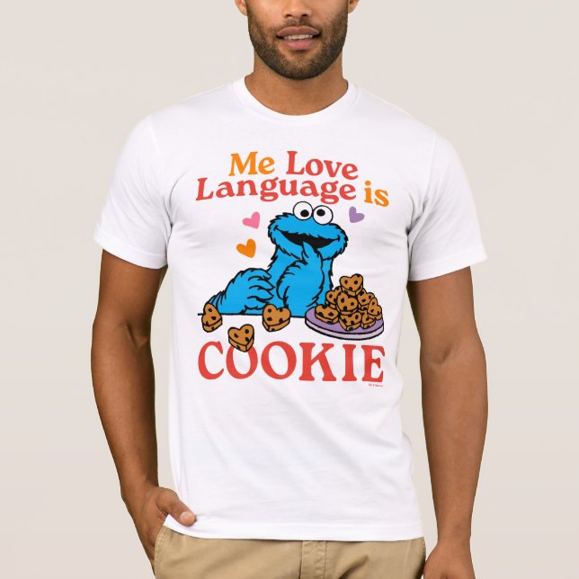 Cookie Monster | Alla hjärtans dagsoffert T Shirt (Framsida)