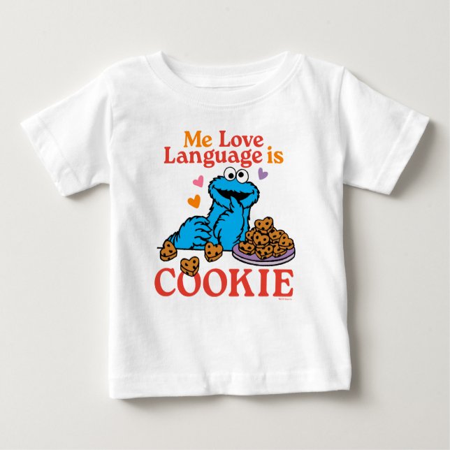Cookie Monster | Alla hjärtans dagsoffert T Shirt (Framsida)