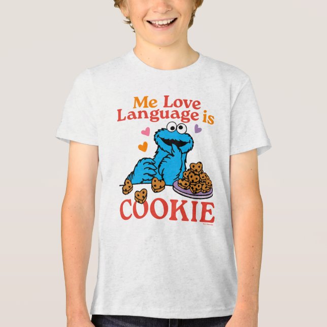 Cookie Monster | Alla hjärtans dagsoffert T Shirt (Framsida)