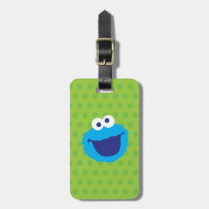Cookie Monster Ansikte 2 Bagagebricka